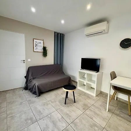 Apartment Studio Climatise #3 A 10 Min Des Plages Perpignan